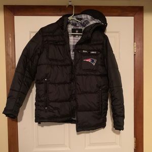 Men’s puff New England Patriots jacket